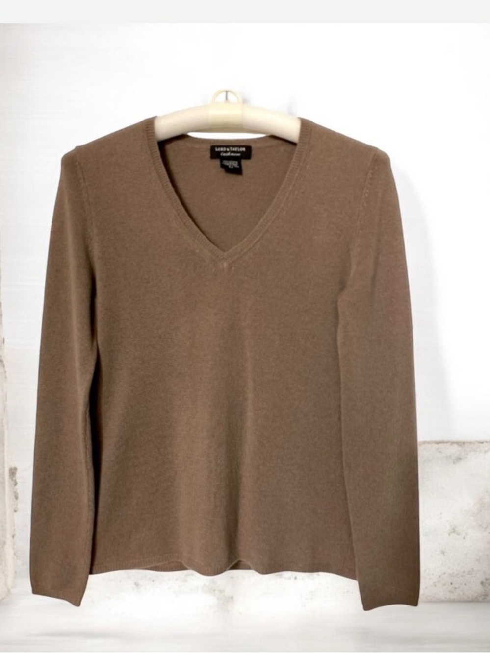 Lord & Taylor 💯 Cashmere Pullover Sweater Size S|P